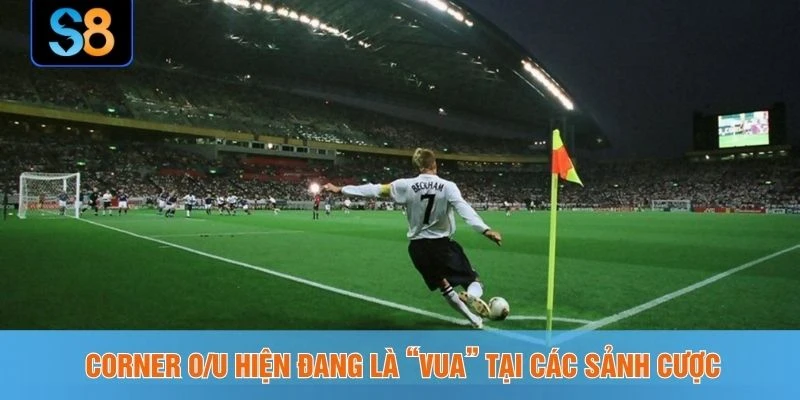 Corner O/U hiện đang là “vua” tại các sảnh cược