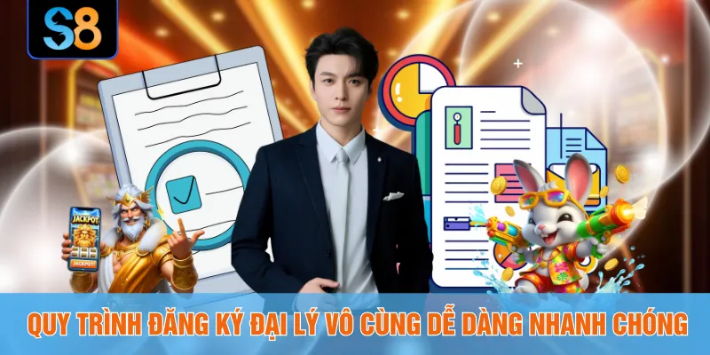 Quy trình đăng ký đại lý vô cùng dễ dàng và nhanh chóng